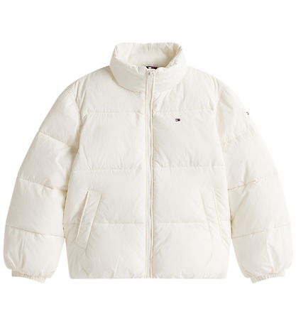 Tommy Hilfiger Steppjacke - Flagge Pouf - Ivory Seide