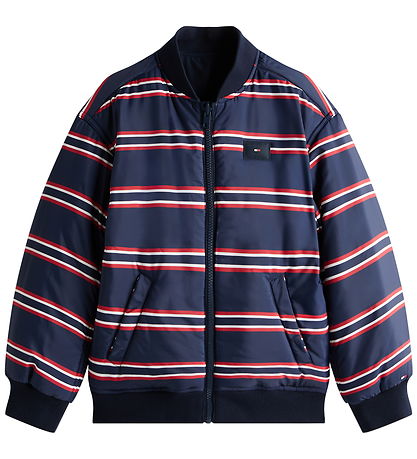 Tommy Hilfiger Jakke - Vendbar - Dark Natt Navy