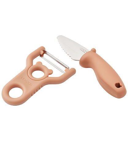 Liewood Peel/Schneidemesser - 2er-Pack - Pertense - Toskana Rose