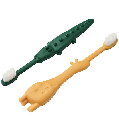 Liewood Children's toothbrushes - Fabio - 2-Pack - Yellow Mellow