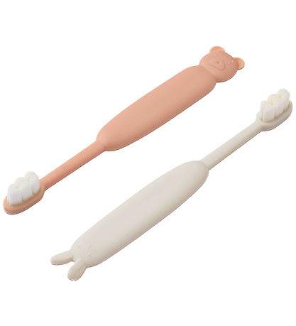 Liewood Kinderzahnbürsten - Fabio - 2er-Pack - Pale Toskana/Sand