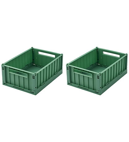 Liewood Foldable Box - 2-Pack - Weston - Small - Dusty Ivy