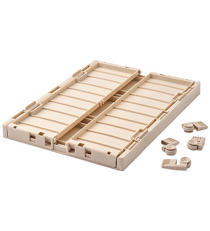 Liewood Foldable Box w. Wheels - Medium+ - Weston - Sandy