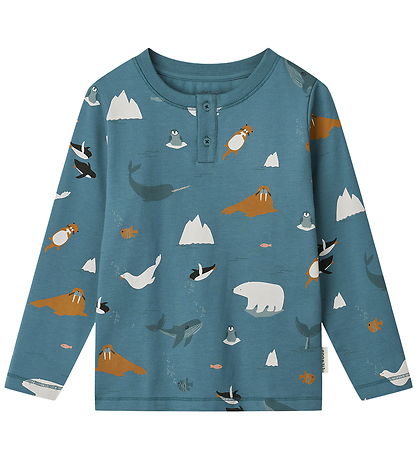 Liewood Pyjama Set - 2 Parts - Wilhelm - Arctic Sea/Ocean View
