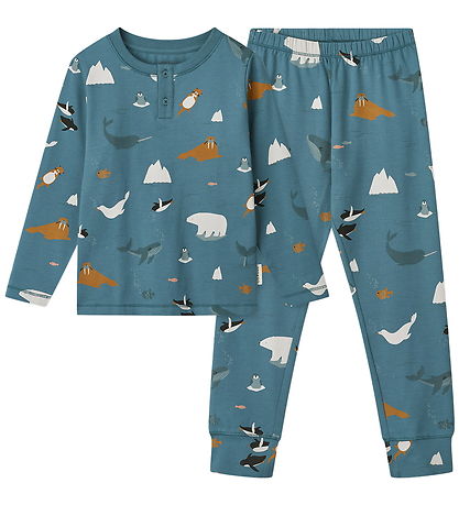 Liewood Pyjama Set - 2 Parts - Wilhelm - Arctic Sea/Ocean View