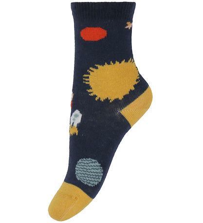 Liewood Socks - 2-Pack - Silas - Universe/Classic Navy