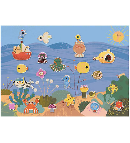 Djeco Stickers - Removable - Summertime