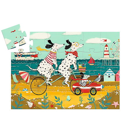 Djeco Jigsaw Puzzle - 24 Bricks - Ollie, The Dalmatian