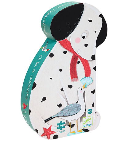 Djeco Jigsaw Puzzle - 24 Bricks - Ollie, The Dalmatian