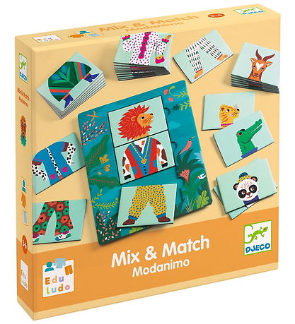 Djeco Game - Mix & Match Modanimo