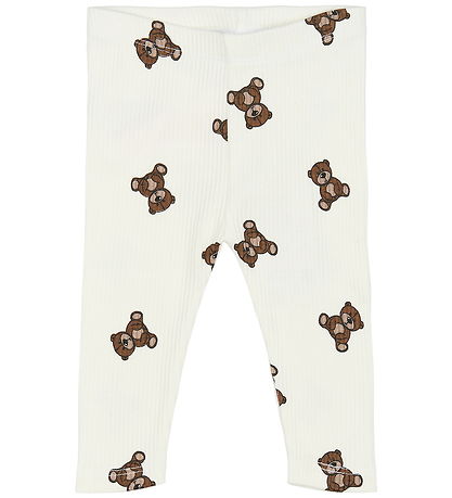 The New Leggings - Rib - TnsbPaulo - Cloud Dancer AOP