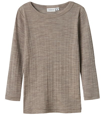 Name It Blouse - Wool - Noos - NmmWang - Satellite