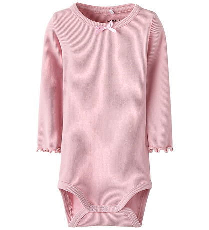 Name It Samfella l/e - Rib - NbfKaylina - Bleikt Mauve