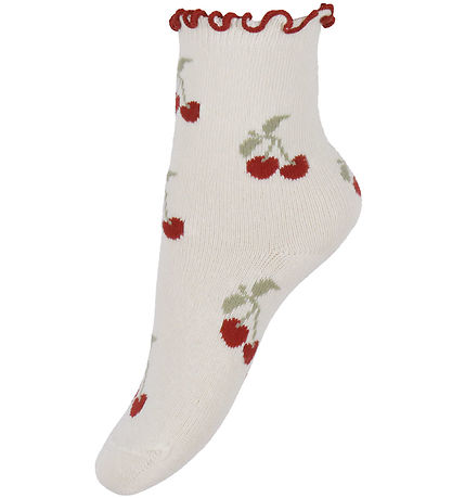 Lil' Atelier Socken - Nmfdarlene - Turteltaube/Cherry