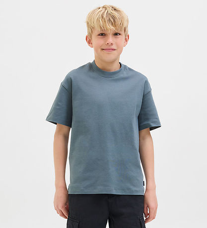 Jack & Jones Stuttermabolur - Núðlur - JjeUrban - Stormsamt veðu