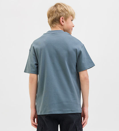 Jack & Jones Stuttermabolur - Núðlur - JjeUrban - Stormsamt veðu