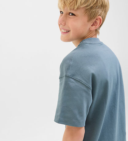 Jack & Jones Stuttermabolur - Núðlur - JjeUrban - Stormsamt veðu