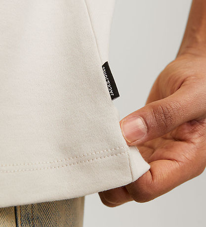 Jack & Jones Stuttermabolur - Núna - JjeUrban - Moonbeam/Loose