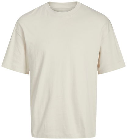Jack & Jones Stuttermabolur - Núna - JjeUrban - Moonbeam/Loose