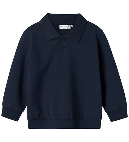 Name It Pólóskyrta - NmmLeopold - Dökkblátt Blazer