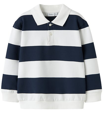 Name It Polobluse - NmmLeopold - Bright White