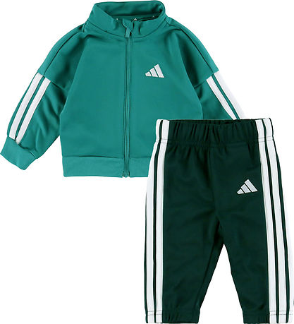 adidas Performance Íþróttagalli - 205 - Hreint Teal/Hvítt