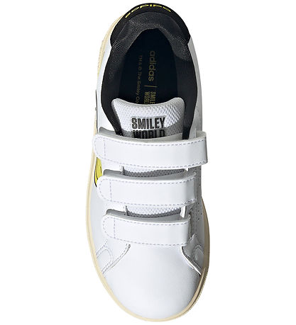 adidas Performance Shoes - Advantage Smiley CF - FTWWHT/BYELLO/C