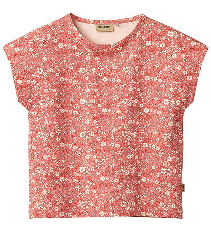 Wheat T-shirt - Bette - Coral Blommor