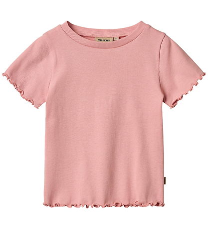 Wheat Stuttermabolur - Rib - Alicia - Rose