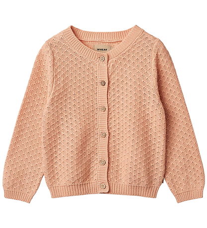 Wheat Cardigan - Prjónað - Magnella - Pink Sand