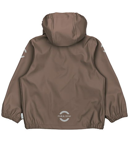 Mikk-Line Regenkleidung m. Träger - PU - Chocolate Chip