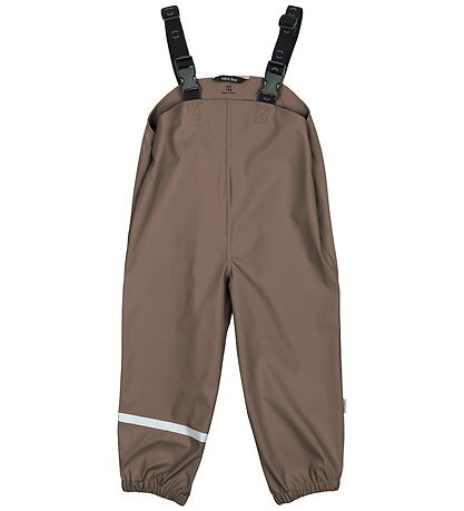 Mikk-Line Regenkleidung m. Träger - PU - Chocolate Chip