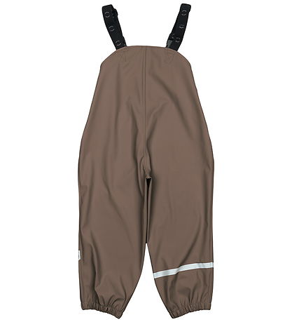 Mikk-Line Regenkleidung m. Träger - PU - Chocolate Chip