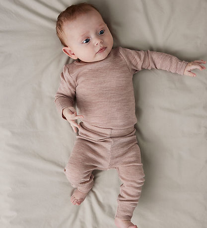 Name It Leggings - Rib - Noos - NbnWax - Shadow Grey