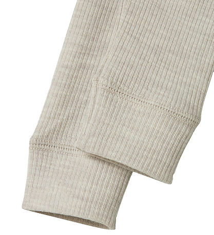 Name It Leggings - Wool - Rib - Noos - NbnWax - Nacreous Cloud