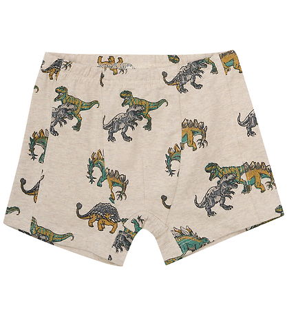 Minymo Boxershorts - 2er-Pack - Beige Melange