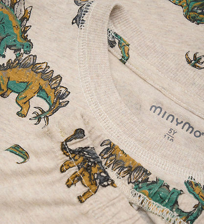 Minymo Pyjama Set - Beige Melange