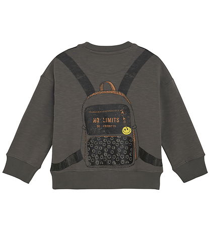 Minymo Sweatshirt - Dark Gold Grey