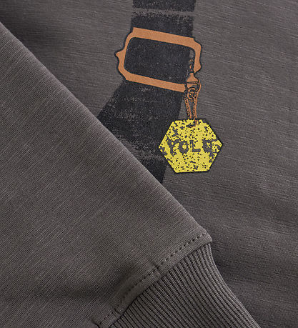 Minymo Sweatshirt - Dark Gold Grey
