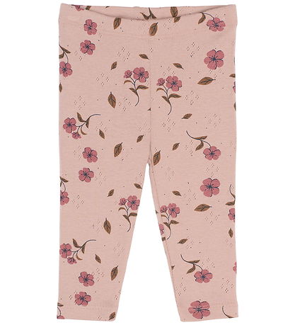 The New Pointelle Leggings - TnsbPicole - Adobe Rose AOP