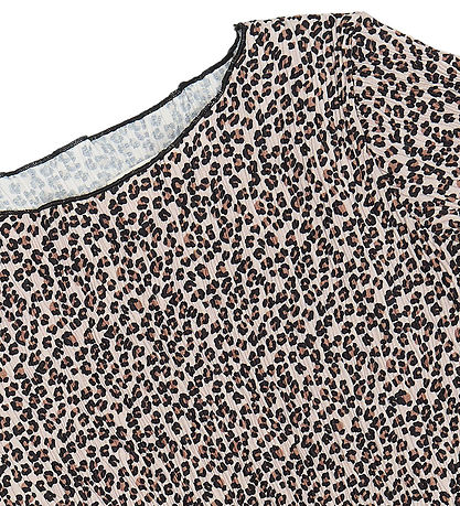 The New Kleid/Scrunchie - TnPet - Federgrau AOP