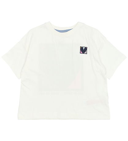 The New T-shirt - TnPerley - Cloud Dancer w. Heart