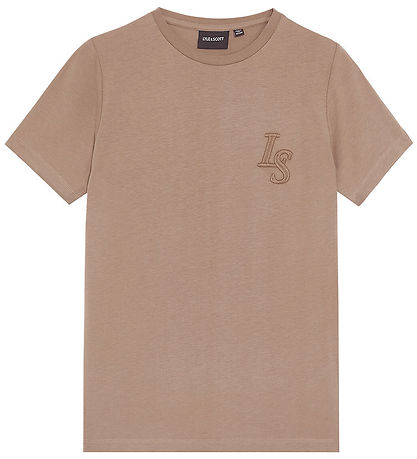 Lyle & Scott T-Shirt - Monogramm - Tigerauge