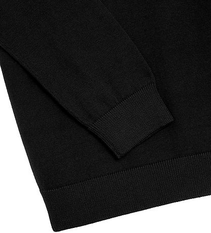 Lyle & Scott Blússa M. Rennilás - Prjónað - Jet Black