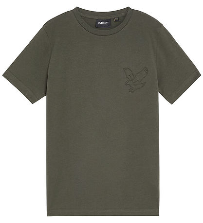 Lyle & Scott T-shirt - Embossed Eagle - Deep Depths