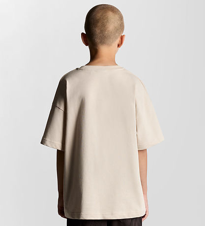 Lyle & Scott T-Shirt - Zwaargewicht - Plamuur