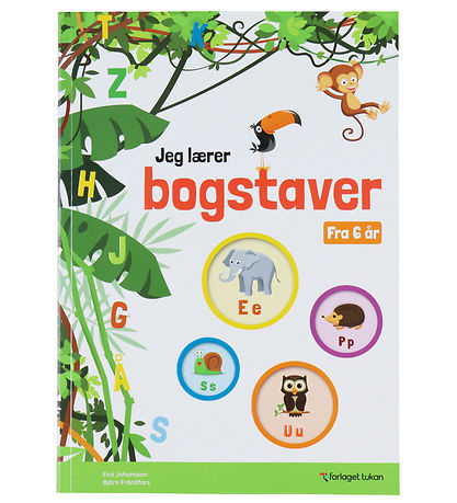 Forlaget Tukan Activity Book - I Teach Letters - Danish