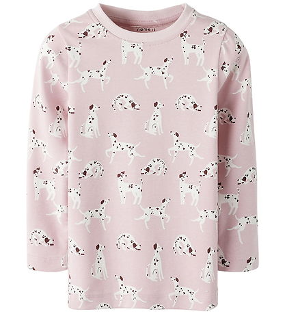 Name It Blouse - NmfKilas - Bleached Mauve/Cloud Dancer