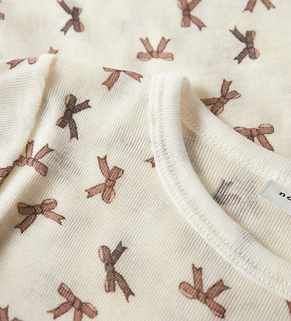Name It Blouse - Wool - NmfWang - Snow White/Bows
