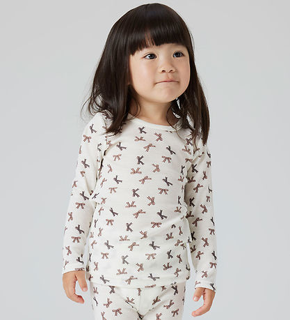 Name It Blouse - Wool - NmfWang - Snow White/Bows